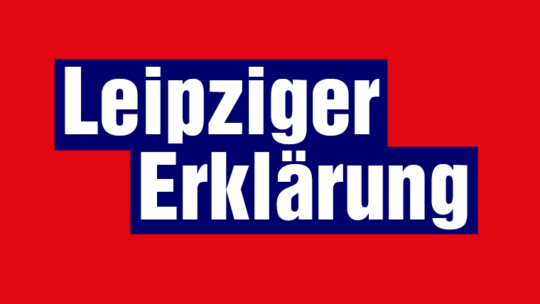 Text: Leipziger Erklärung